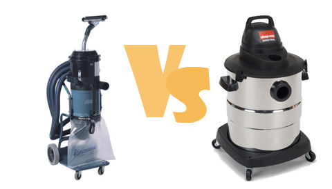 shop vac vs dust extractor