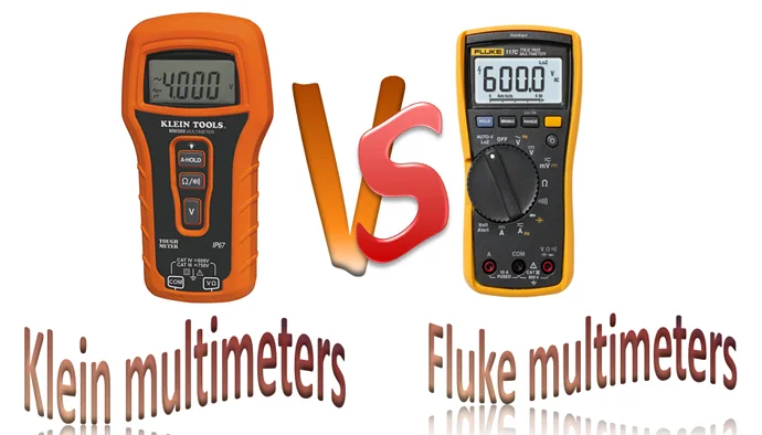 Klein vs Fluke multimeters