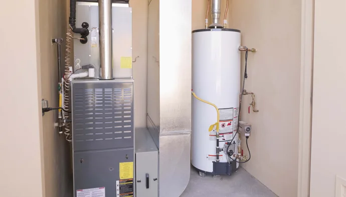 how to vent a hot water heater without a chimney