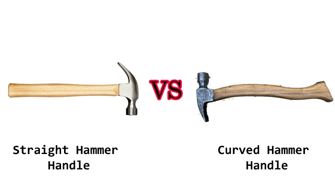 Straight VS Curved Hammer Handle: Total 14 Factors Discussed