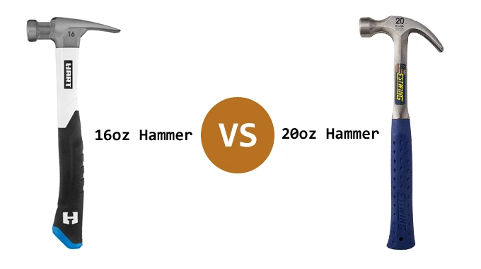 16oz VS 20oz Hammer | 9 Major Factors to Know