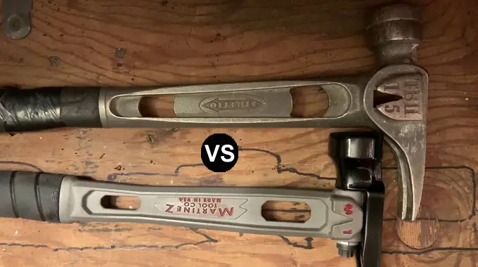 Martinez Hammer vs Stiletto Hammer