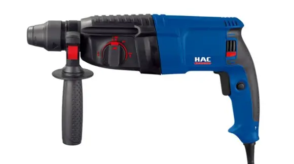 How does a Corded Rotary Hammer work