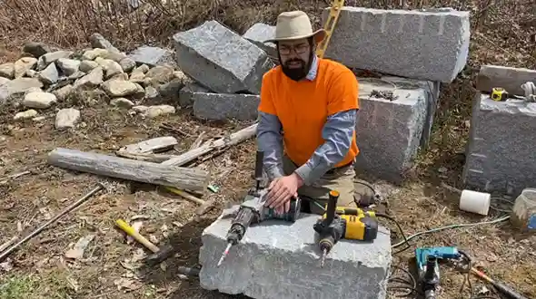 Rotary hammer drills