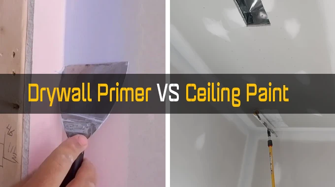 Drywall Primer Vs Ceiling Paint