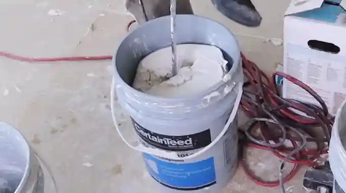 Ensure Drywall Mud is Mixed Thoroughly and Professionally Installed According To the Manufacturer's Instructions