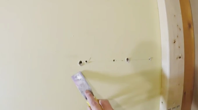 How to Fill Anchor Holes in Drywall