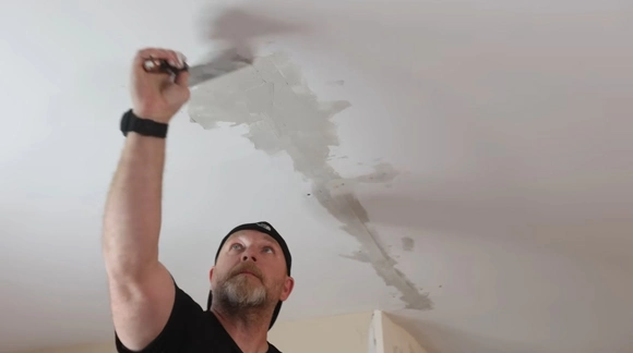 How to Fix Ceiling Drywall Crack | DIY 6 Steps [Solution]