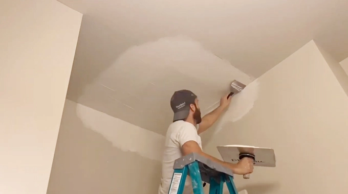 How to Fix a Bad Mud Job On Painted Drywall