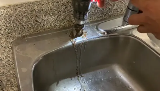 Is it Safe to Drill a Hole in a Metal Sink