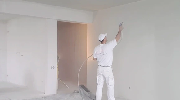 Steps for Spraying Drywall Mud Through a Paint Sprayer