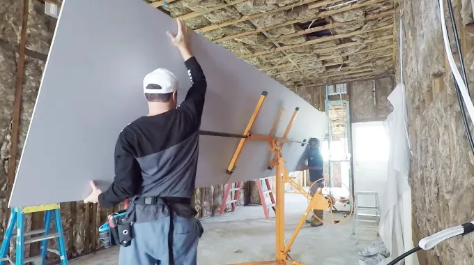 Can a Drywall Lift Be Used For Walls