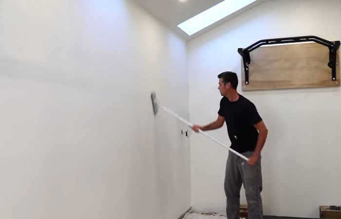 Finishing Touches Of Drywall Mud