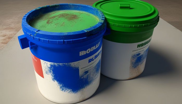 Green vs Blue Drywall Mud