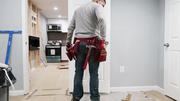 Suitable tool belt for drywall