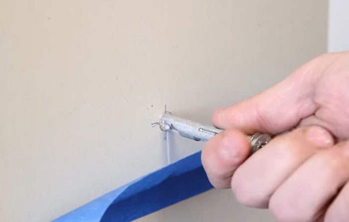 Installing Drywall Anchor