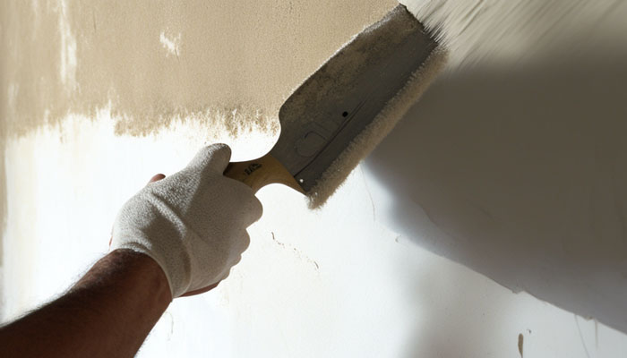 Preparing drywall for painting without mudding