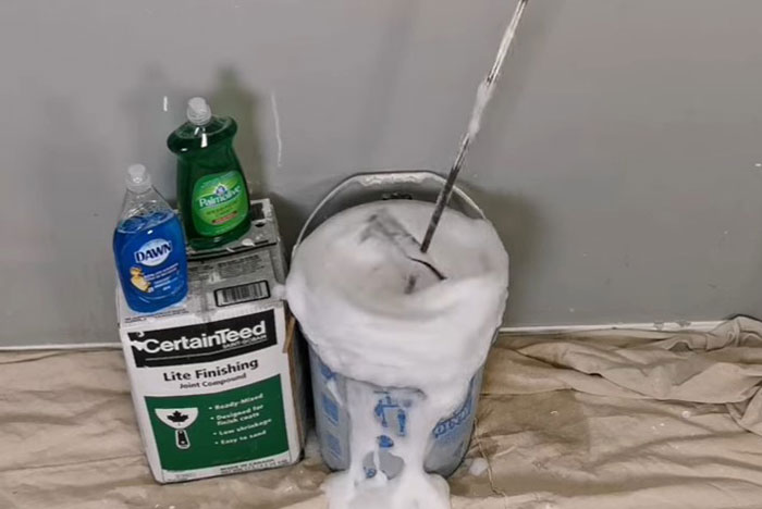 Why Put Dish Soap in Drywall Mud
