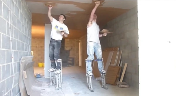 Why do Drywallers Use Stilts