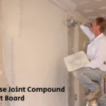 can you use joint compound on cement board