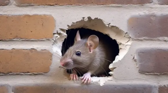 How do I know if mice have chewed through my cement board