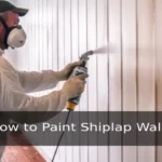 How to Paint Shiplap Walls